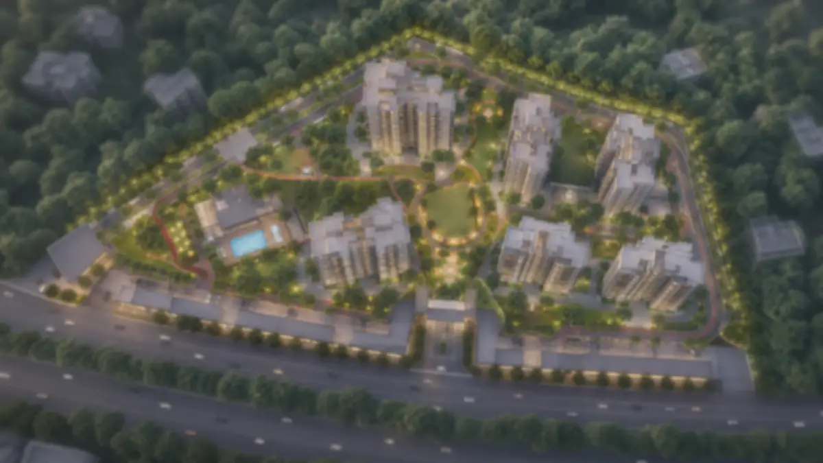 Abhee Bellary Road master plan visual Abhee Bellary Road master plan visual